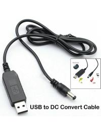 Alfais 4322 5V To 12V Dc USB Voltaj Yükseltici Çevirici Adaptör Kablosu